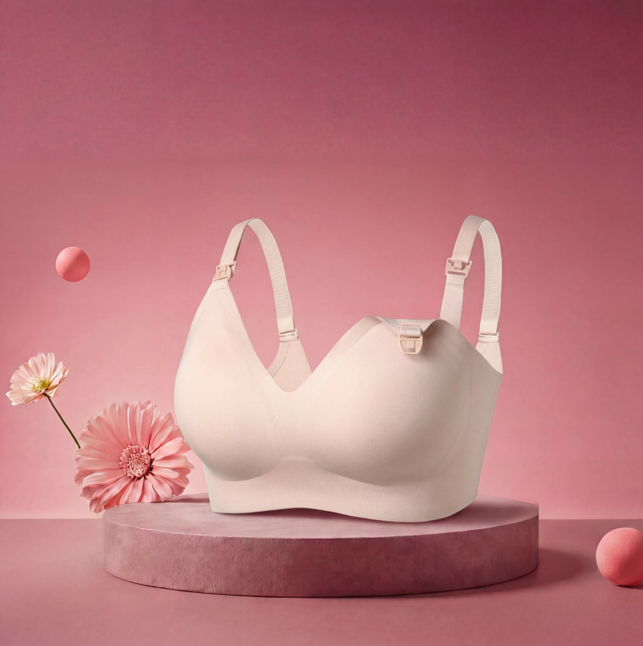Ultra Soft Seamless Nursing Bra YN21
