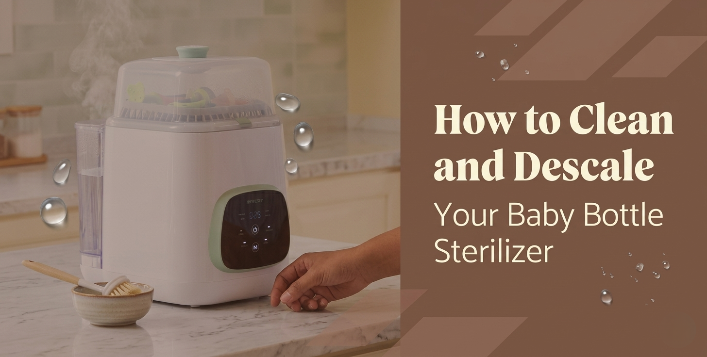 How to Clean and Descale Your Baby Bottle Sterilizer