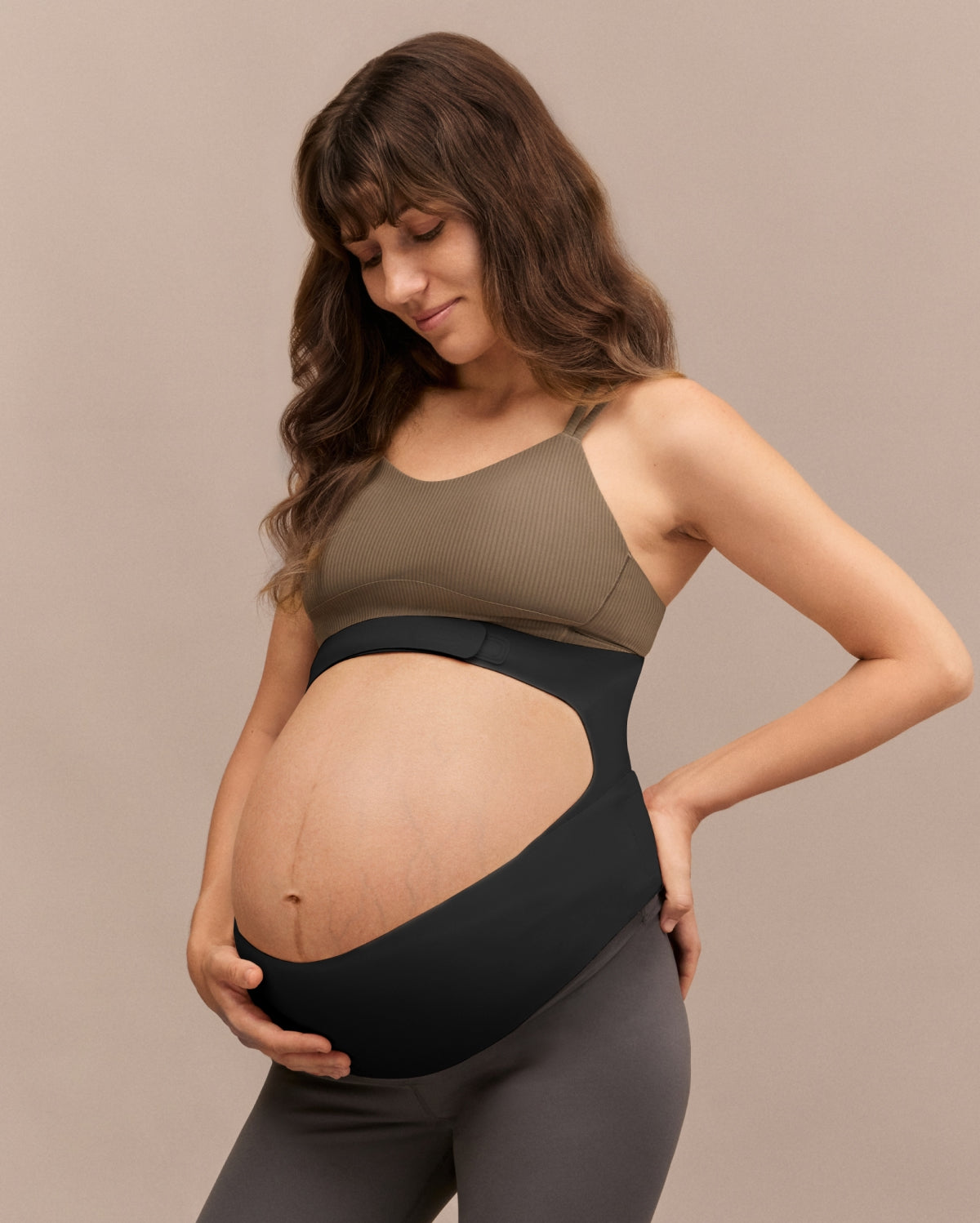 Ceinture de grossesse ergonomique pour soutien du ventre et du dos Momcozy