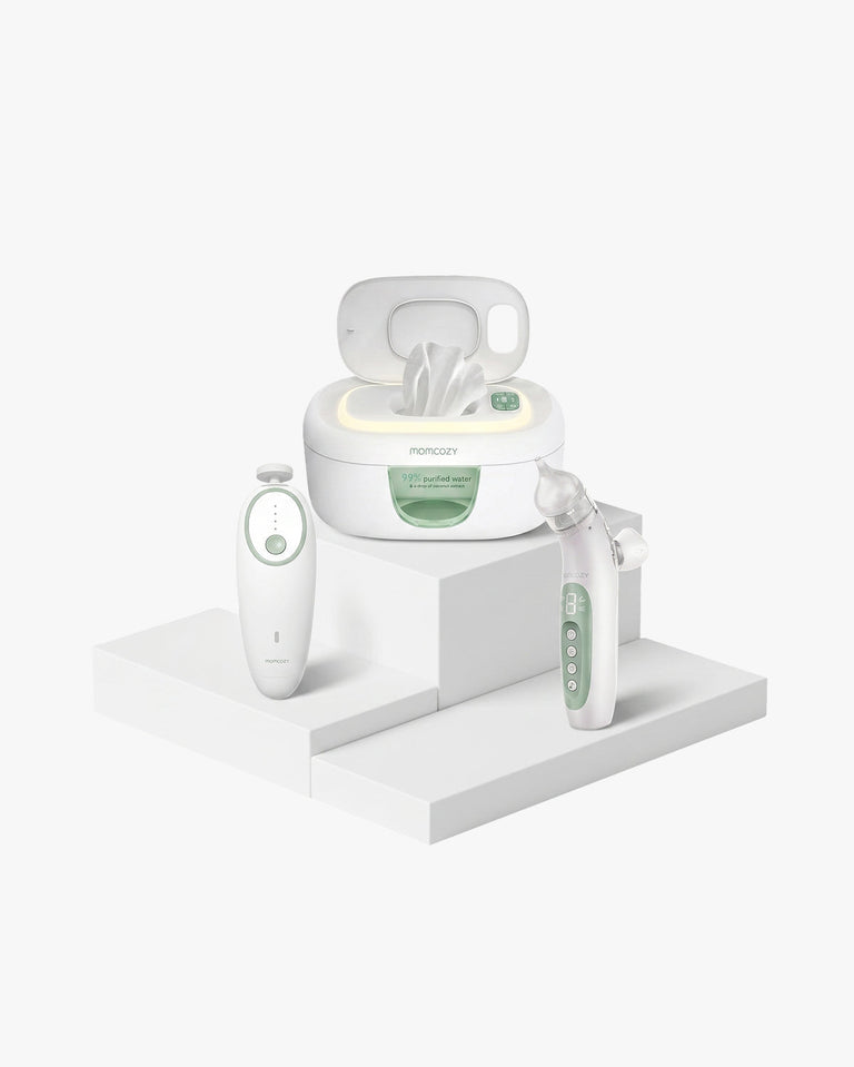 Translation missing: fr.Baby-Care Bundle：Electric Nasal Aspirator &amp; Electric Baby Nail File &amp; Baby Wipe Warmer