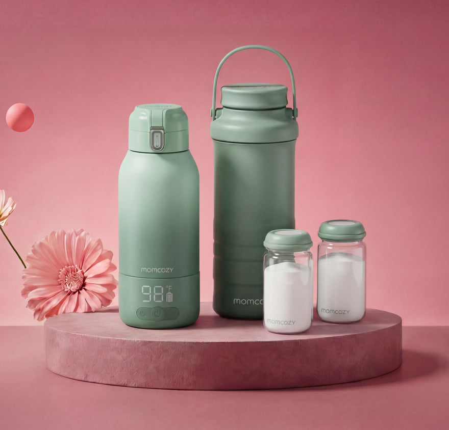 Pack Nomade : Chauffe-biberon Portable + Glacière à lait 650 ml