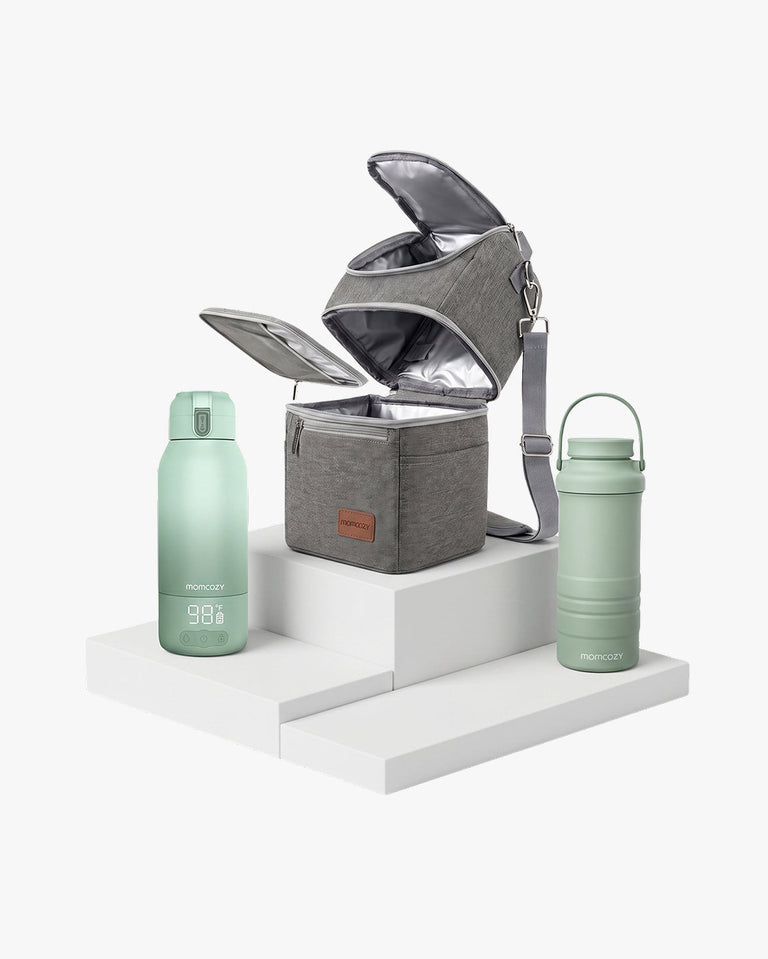 Translation missing: en.On-the-Go Bundle：Bottle Warmer and Bottle Cooler and Breastmilk Cooler Bag