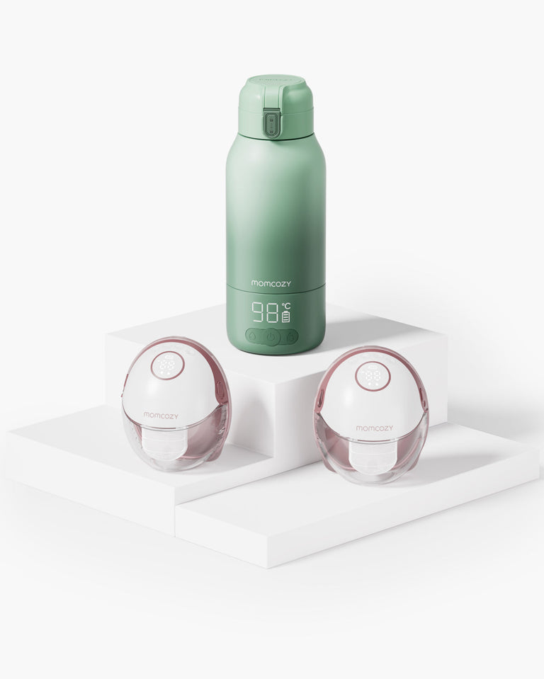 Translation missing: en.M6 Water Warmer Bundle: M6 Hands-free Breast Pump and Portable Baby Bottle Warmer