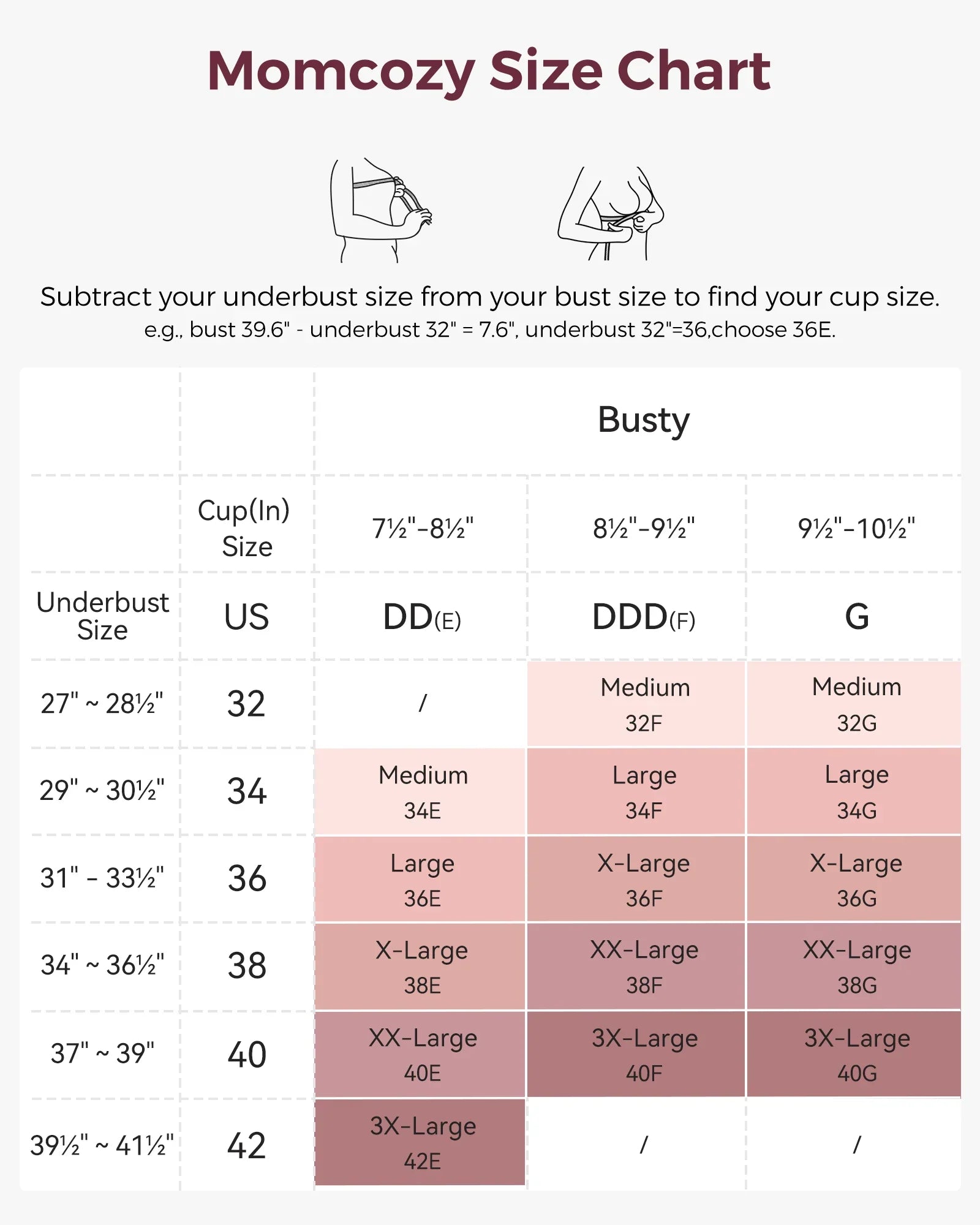 Momcozy Busty Cotton Nursing Bras 2 Pack