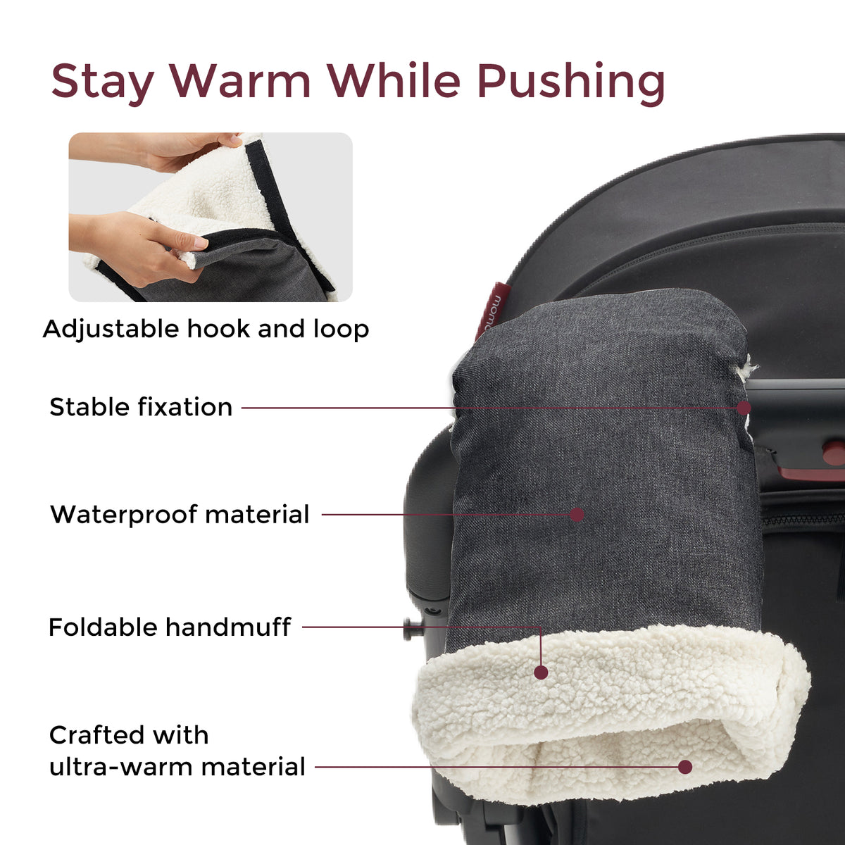 [Pre-Order] Momcozy ChangeGo Stroller Winter Accessories