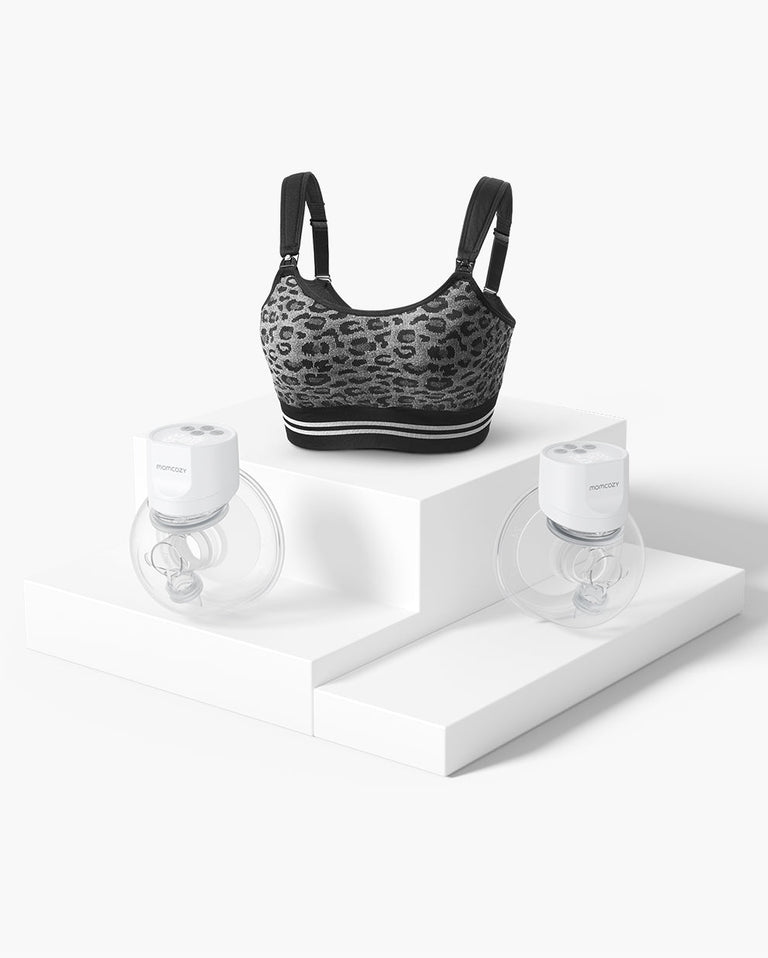 Translation missing: fr.S12 Pro Bra Bundle: Double S12 Pro Wearable Breast Pump and Supermom Bra Front