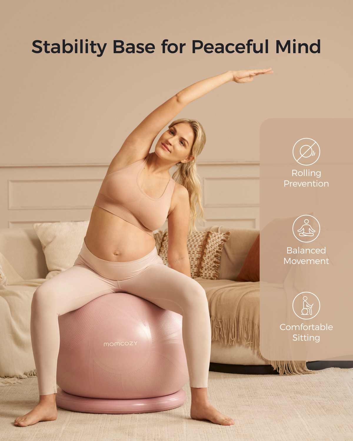 BirthEase Pregnancy Ball Set — Birthing Ball