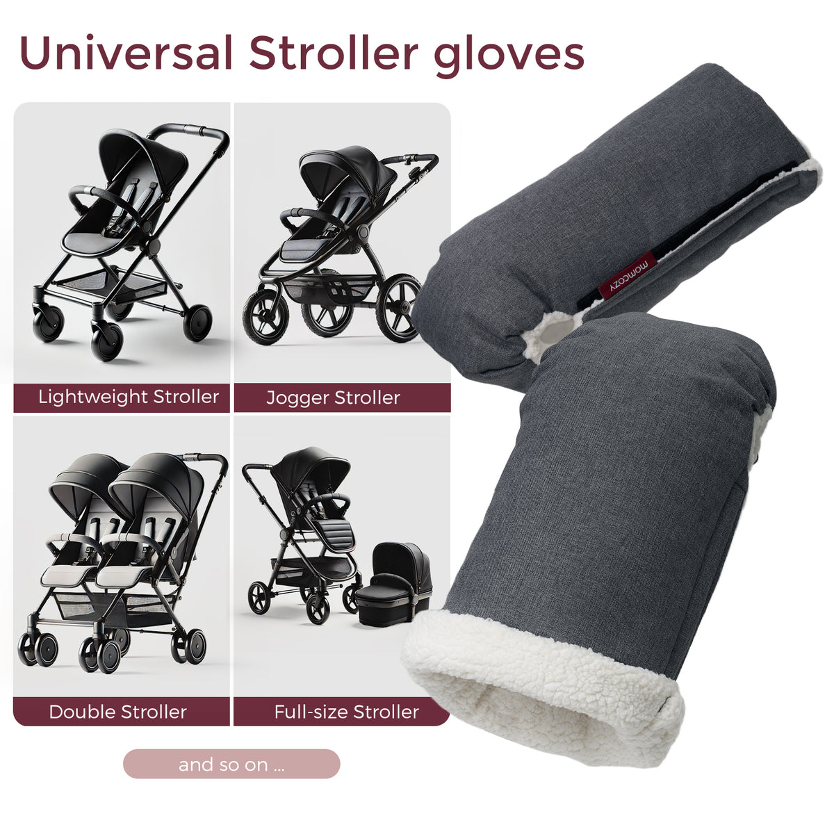[Pre-Order] Momcozy ChangeGo Stroller Winter Accessories
