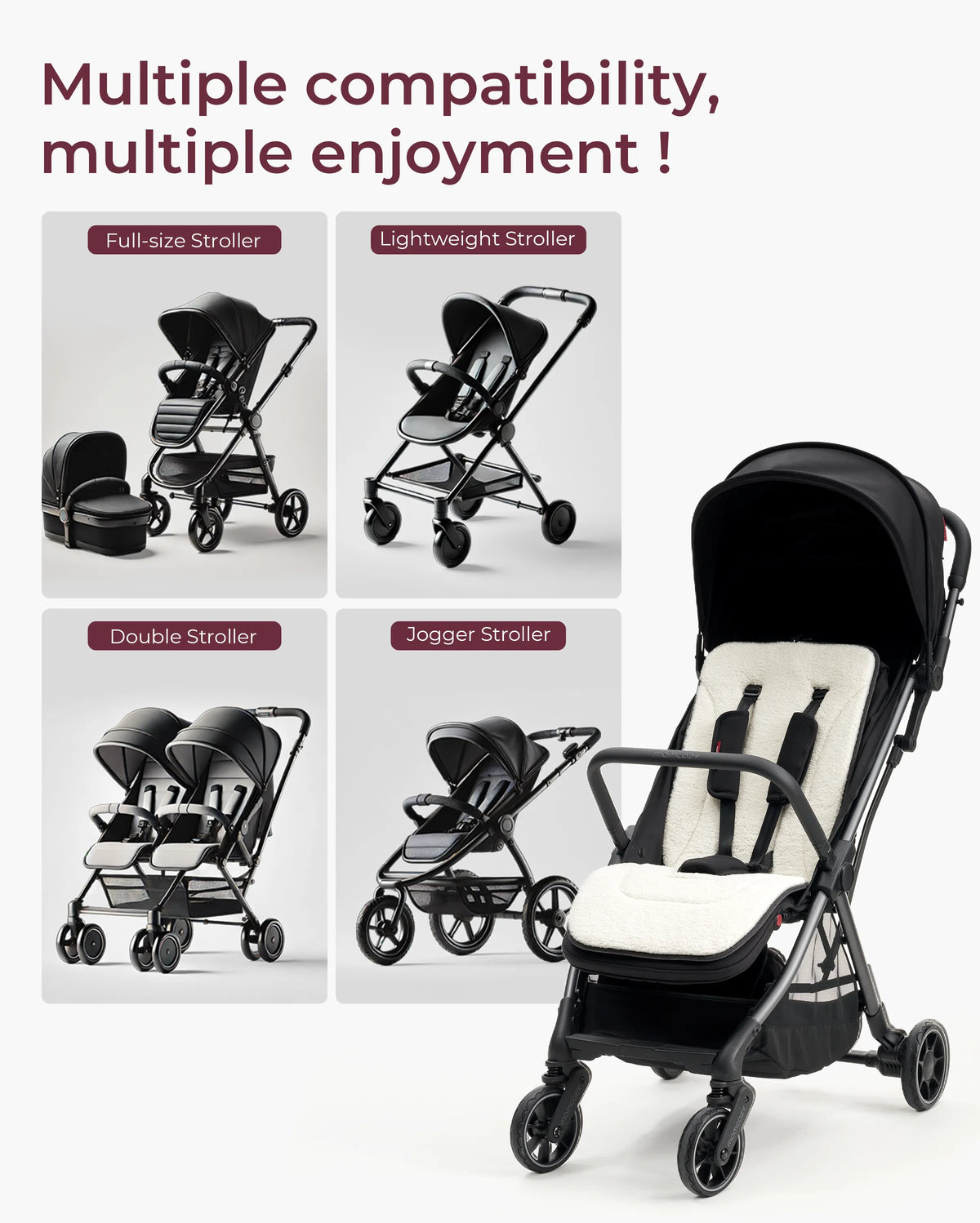 [Pre-Order] Momcozy ChangeGo Stroller Winter Accessories