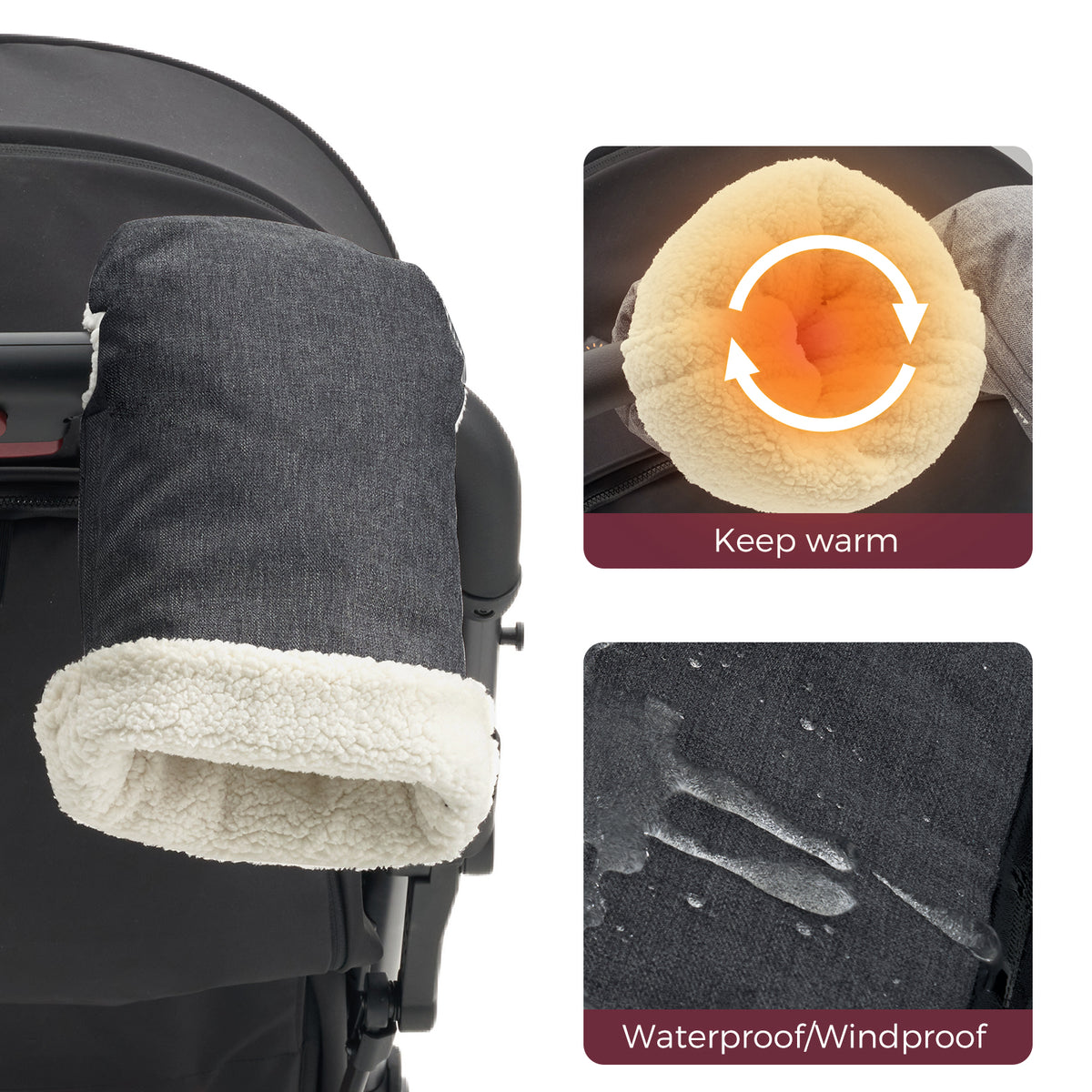 [Pre-Order] Momcozy ChangeGo Stroller Winter Accessories