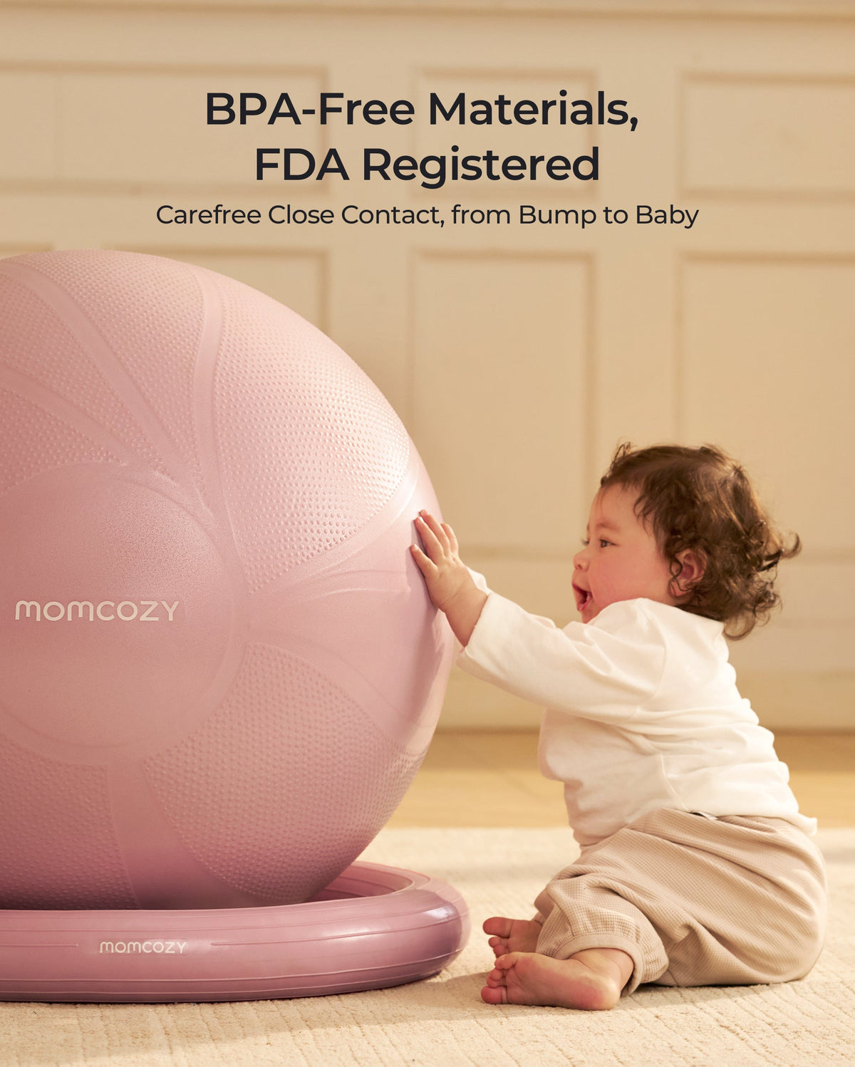 Ergonest Maternity Belly Band & BirthEase Maternity Ball Bundle