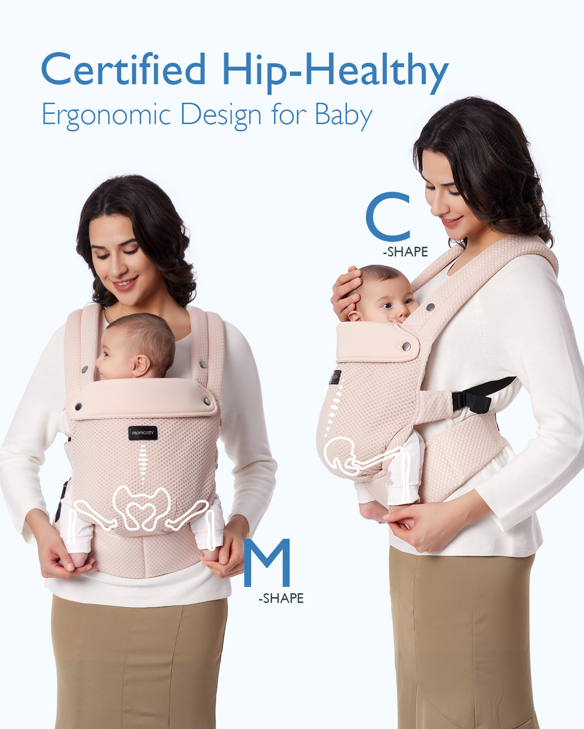 Ergonomic, Cozy and Lightweight - Baby Carrier - CA