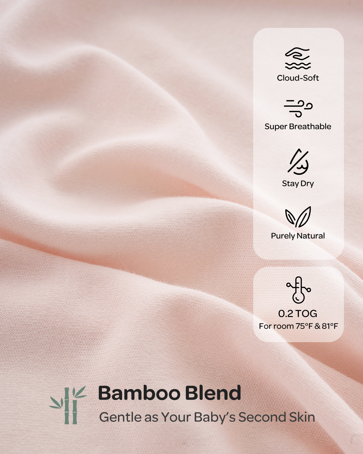 Baby Sleep Sack 1.5 TOG & Easy Swaddle Wrap For 0-3M Bundle