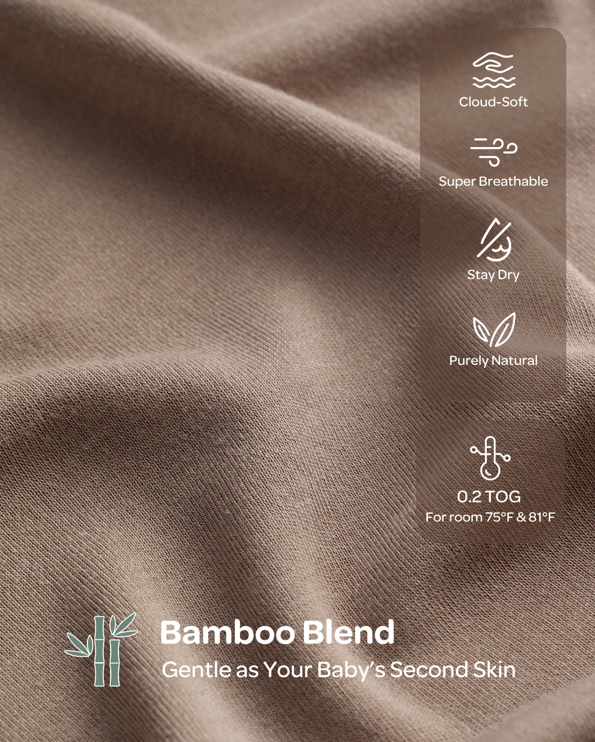 Baby Sleep Sack 1.5 TOG & Easy Swaddle Wrap For 0-3M Bundle