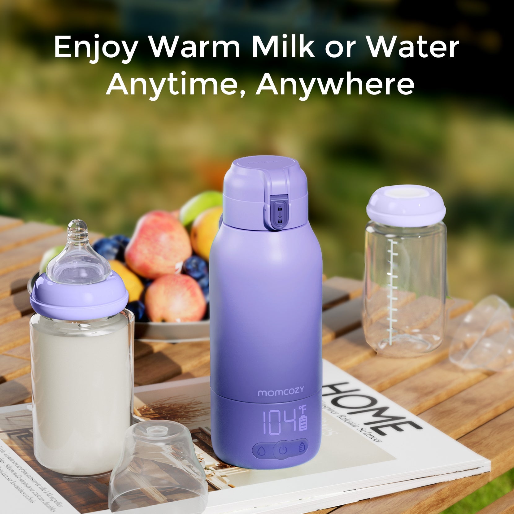 Superfast Portable Bottle Warmer for Travel & On-the-go | CA