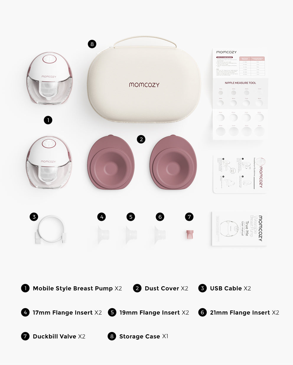 Momcozy M6 Mobile Style™ Wearable Breast Pump | Shop CA