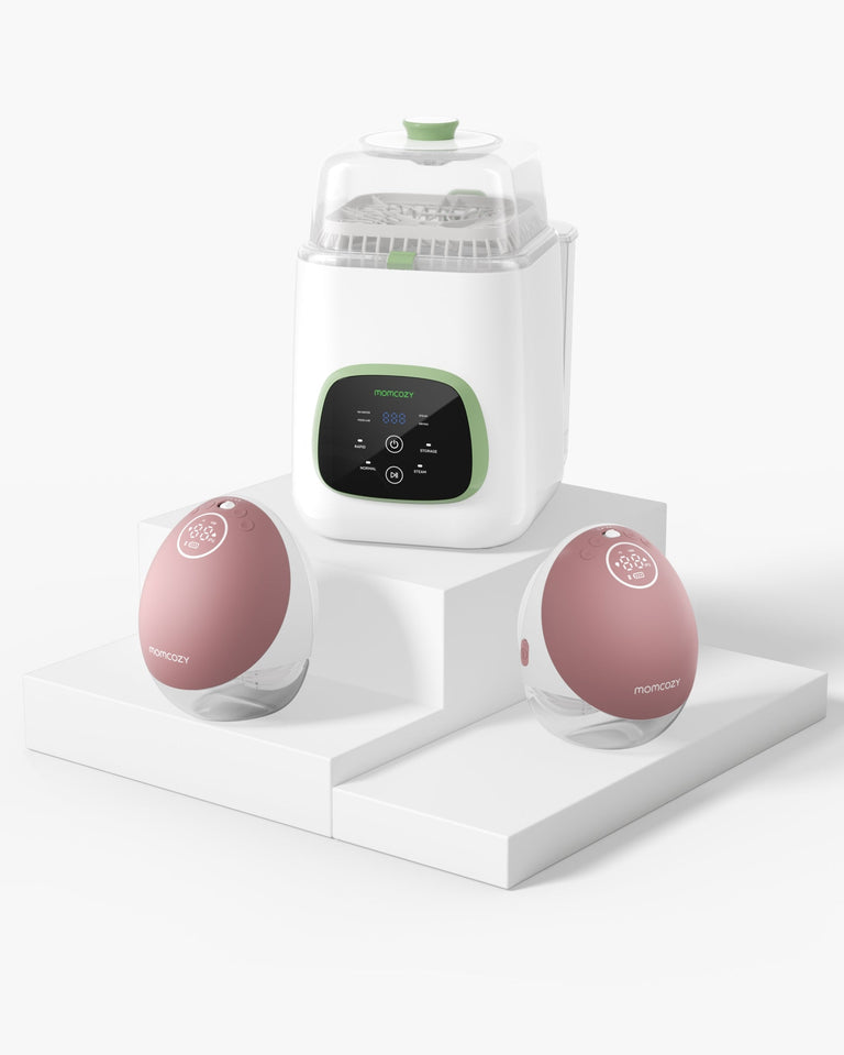 Translation missing: en.Pump &amp; Clean Bundle: M9 Hands-free Breast Pump and KleanPal Pro Baby Bottle Washer and Sterilizer