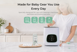 Cleaning Bundle: KleanPal Pro Baby Bottle Washer + 120 Cleaning & 30 Descaling Tablets