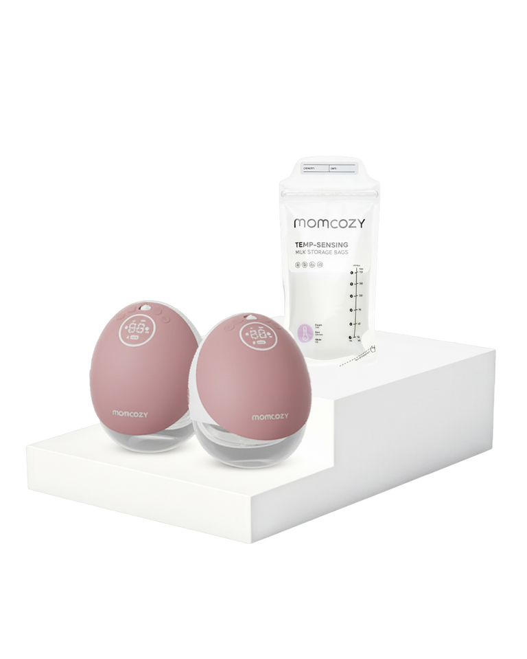 Translation missing: fr.Pumping Essentials Bundle: Mobile Flow™ Breast Pump M9 + 120 Breastmilk Storage Bags