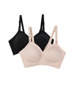 Ultra-Soft Nursing Bra (2-Pack)