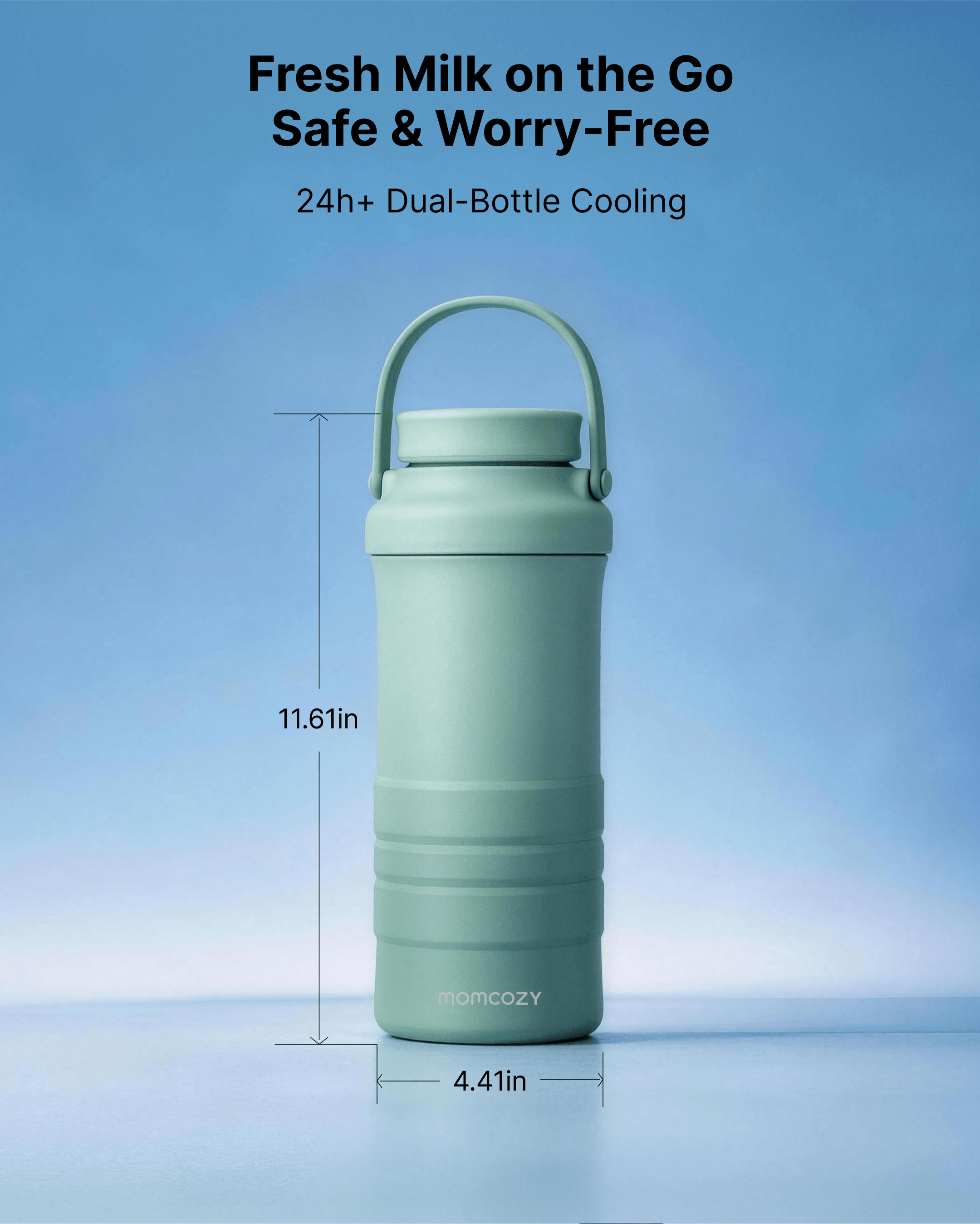 On-the-Go Bundle: Portable Baby Bottle Warmer + 22oz Baby Bottle Cooler