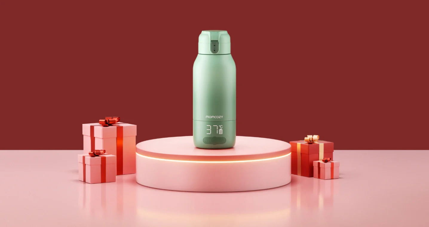 Chauffe-Biberon Nomade Momcozy 500ml - Idéal Voyage