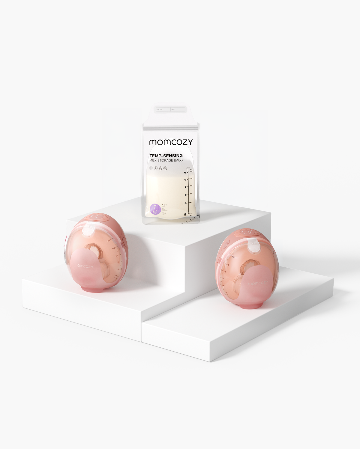 [Pre-order] Momcozy Breast Pump Wellness 1 + 120 Breastmilk Storage Bags