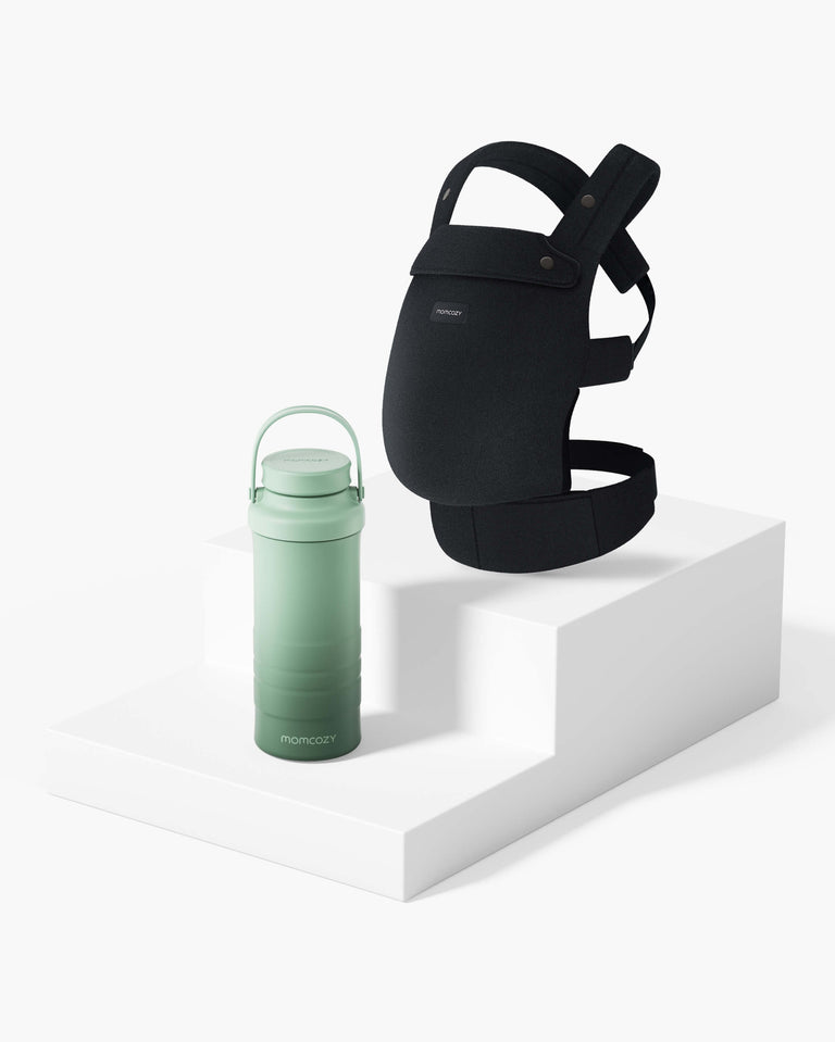Translation missing: en.Outing Essentials Bundle: Baby Carrier and Portable Baby Bottle Cooler