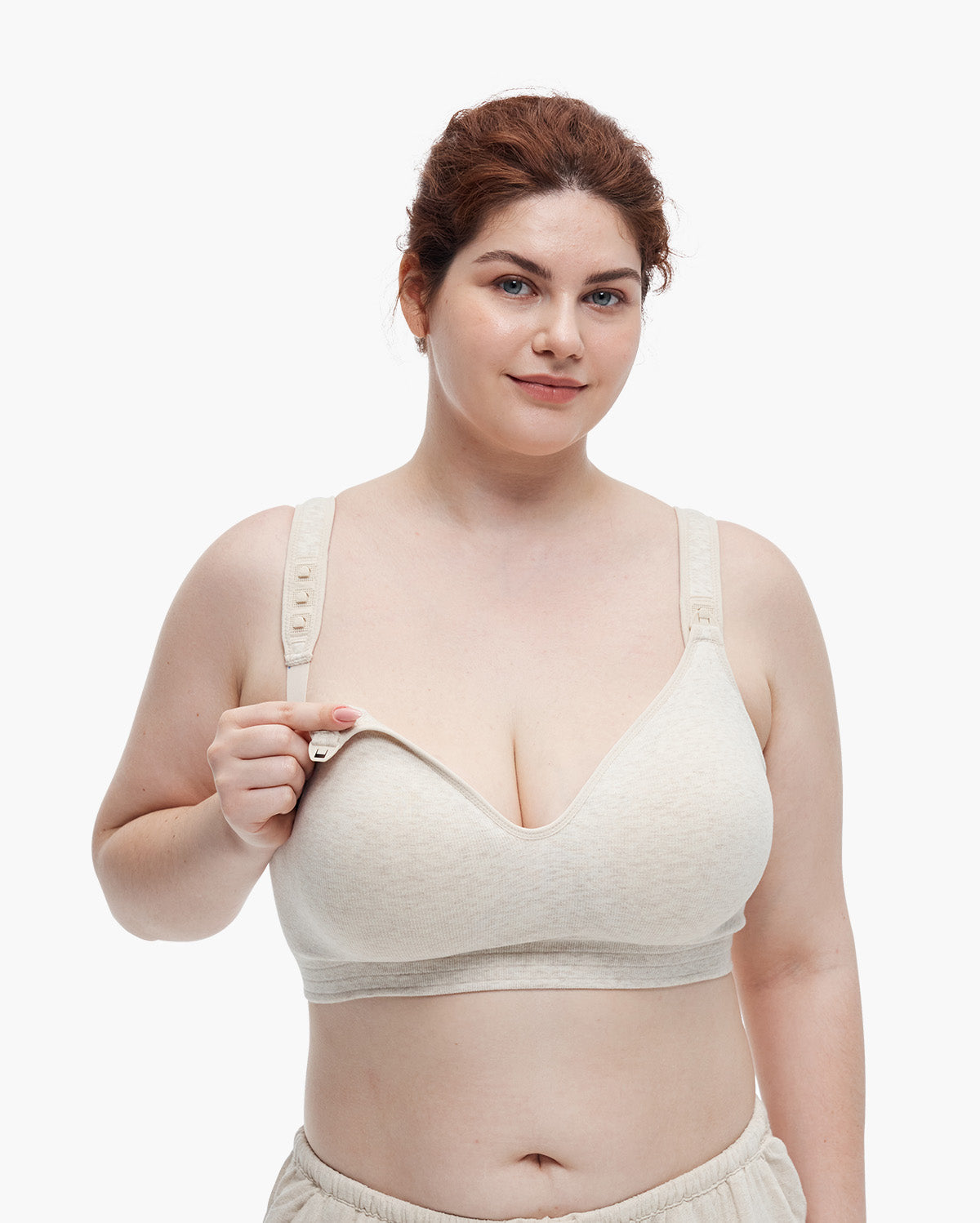 Momcozy Busty Cotton Nursing Bras 2 Pack